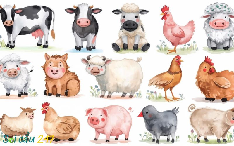 Cách xác định con vật chính trong giấc mơ để tra bảng 00–99